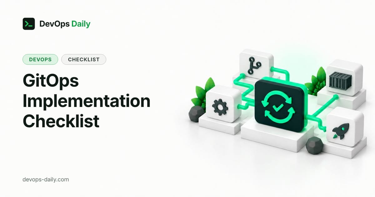 GitOps Implementation Checklist