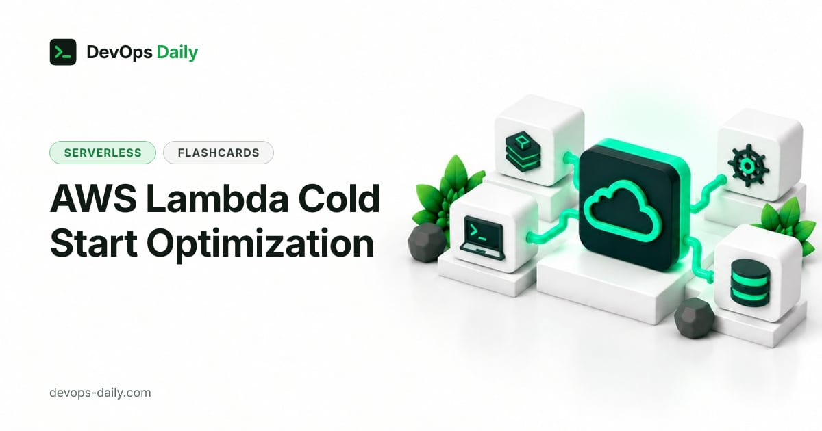 AWS Lambda Cold Start Optimization