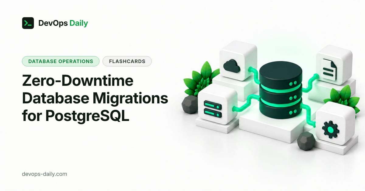 Zero-Downtime Database Migrations for PostgreSQL