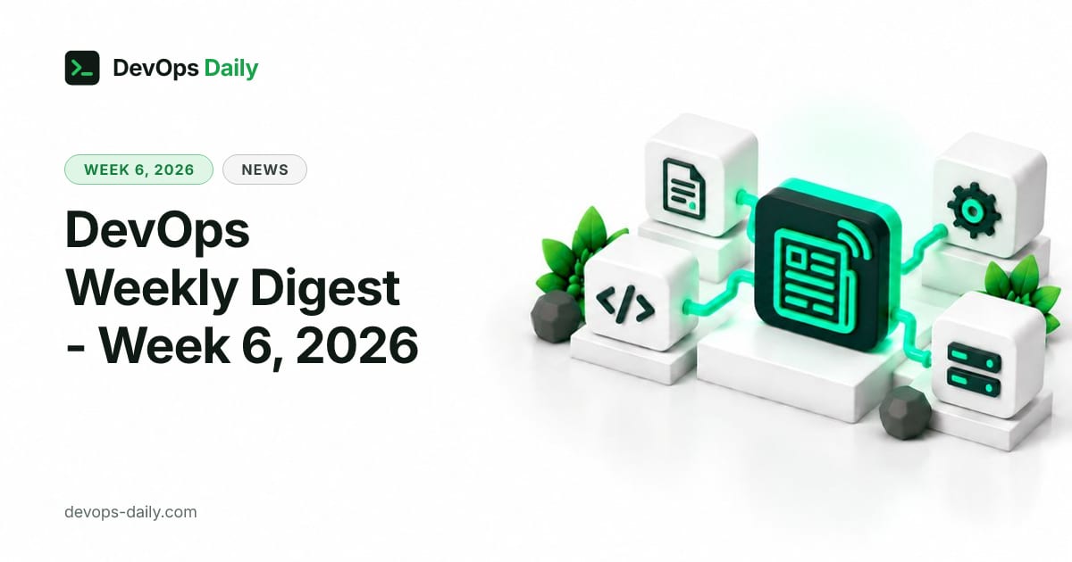 DevOps Weekly Digest - Week 6, 2026