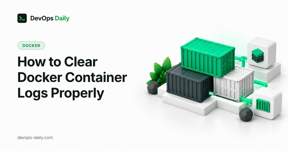 How to Clear Docker Container Logs Properly