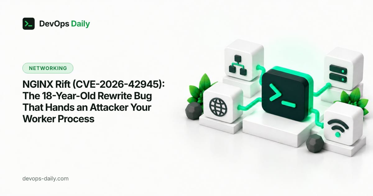 NGINX Rift (CVE-2026-42945): The 18-Year-Old Rewrite Bug That Hands an Attacker Your Worker Process