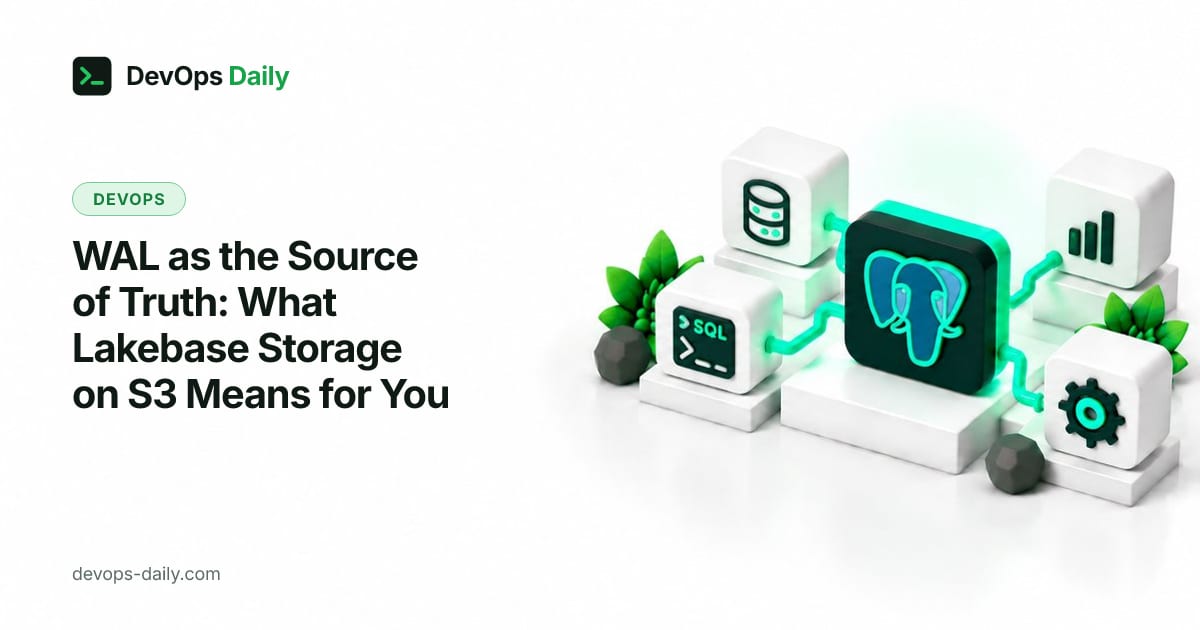 WAL as the Source of Truth: What Lakebase Storage on S3 Means for You
